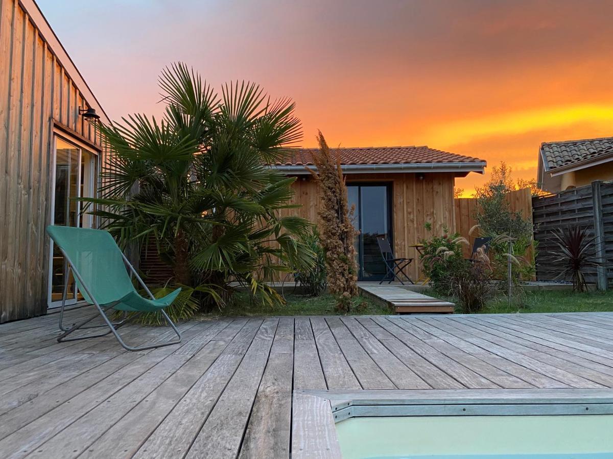 L'Annexe Villa Le Teich Bagian luar foto